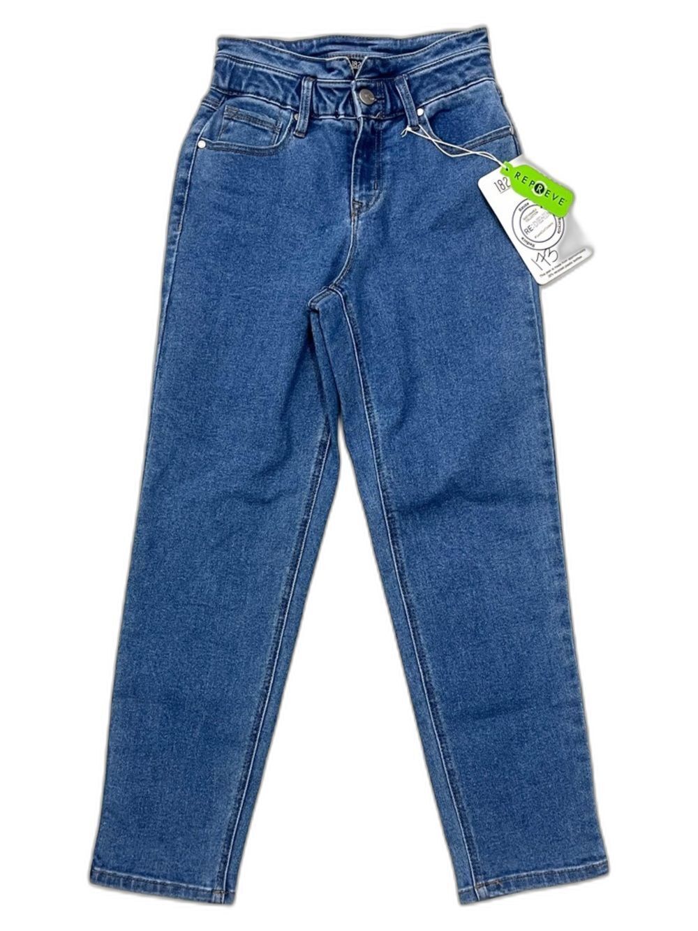 1822 High Rise Relaxed Ankle Denim Jeans Women’s Size 00/24 Brand New NWT